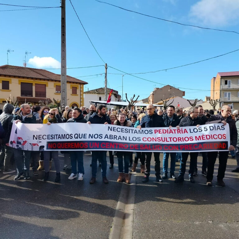 Protesta en el Órbigo por la sanidad