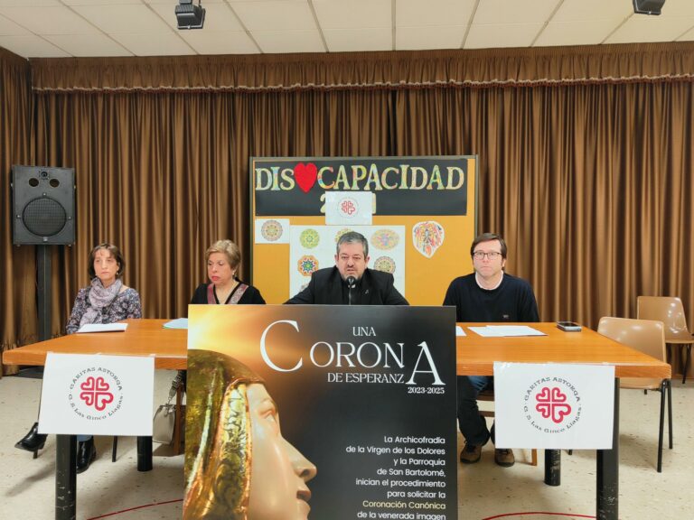 La Coronación Canónica de Nuestra Señora de los Dolores impulsa la creación de un aula de tecnología adaptada en Las Cinco Llagas