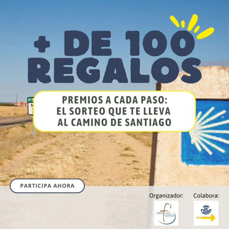 Camino Francés Federación premia a los peregrinos que realicen el Camino de Santiago de largo recorrido