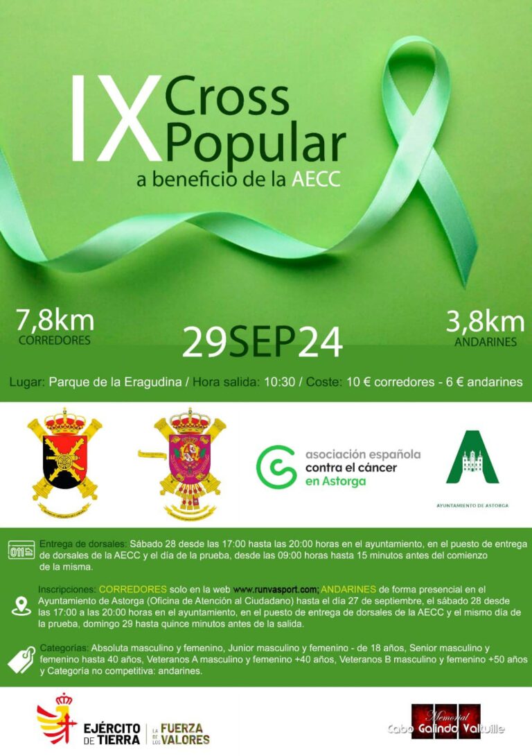 IX cross popular cívico-militar Cabo Galindo Valtuille