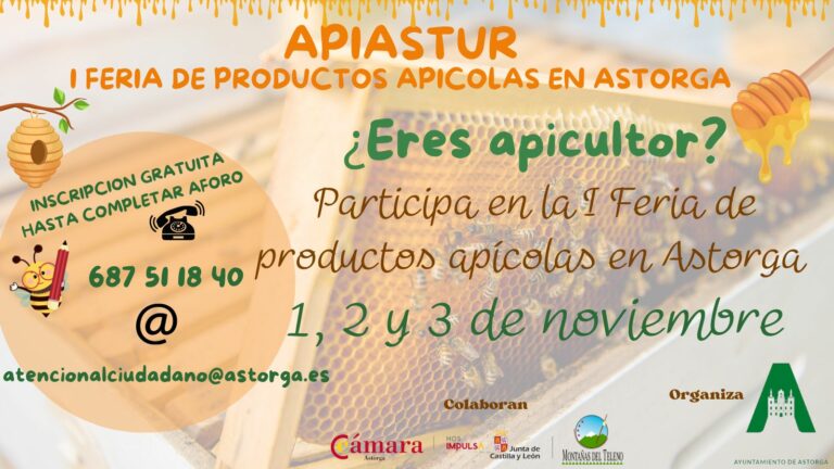 Astorga programa su primera feria de la miel del 1 al 3 de noviembre levantando ampollas en la comarca