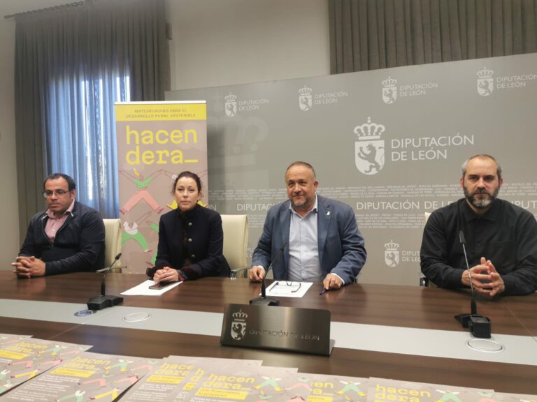 La Diputación lanza la ‘Hacendera de Proyectos’ para impulsar el emprendimiento rural con una innovadora financiación colaborativa